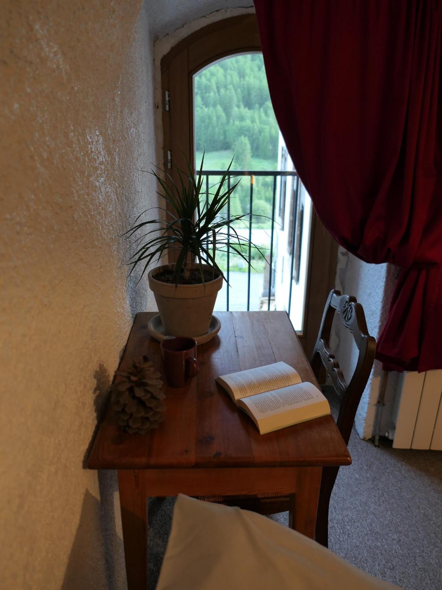 Auberge Les 1000 Cols, Anciennement Val D Azur Molines-en-Queyras Kamer foto