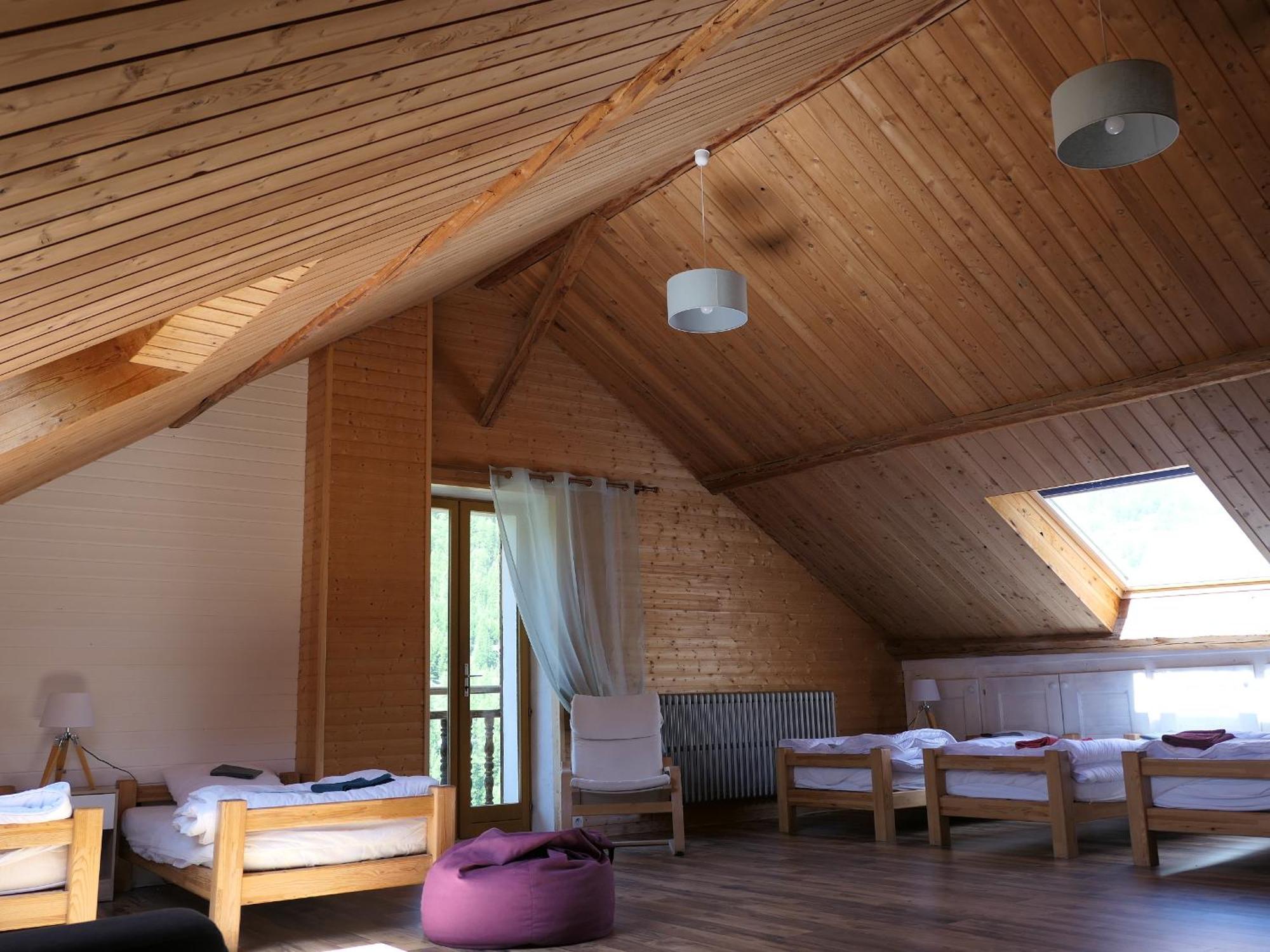 Auberge Les 1000 Cols, Anciennement Val D Azur Molines-en-Queyras Kamer foto