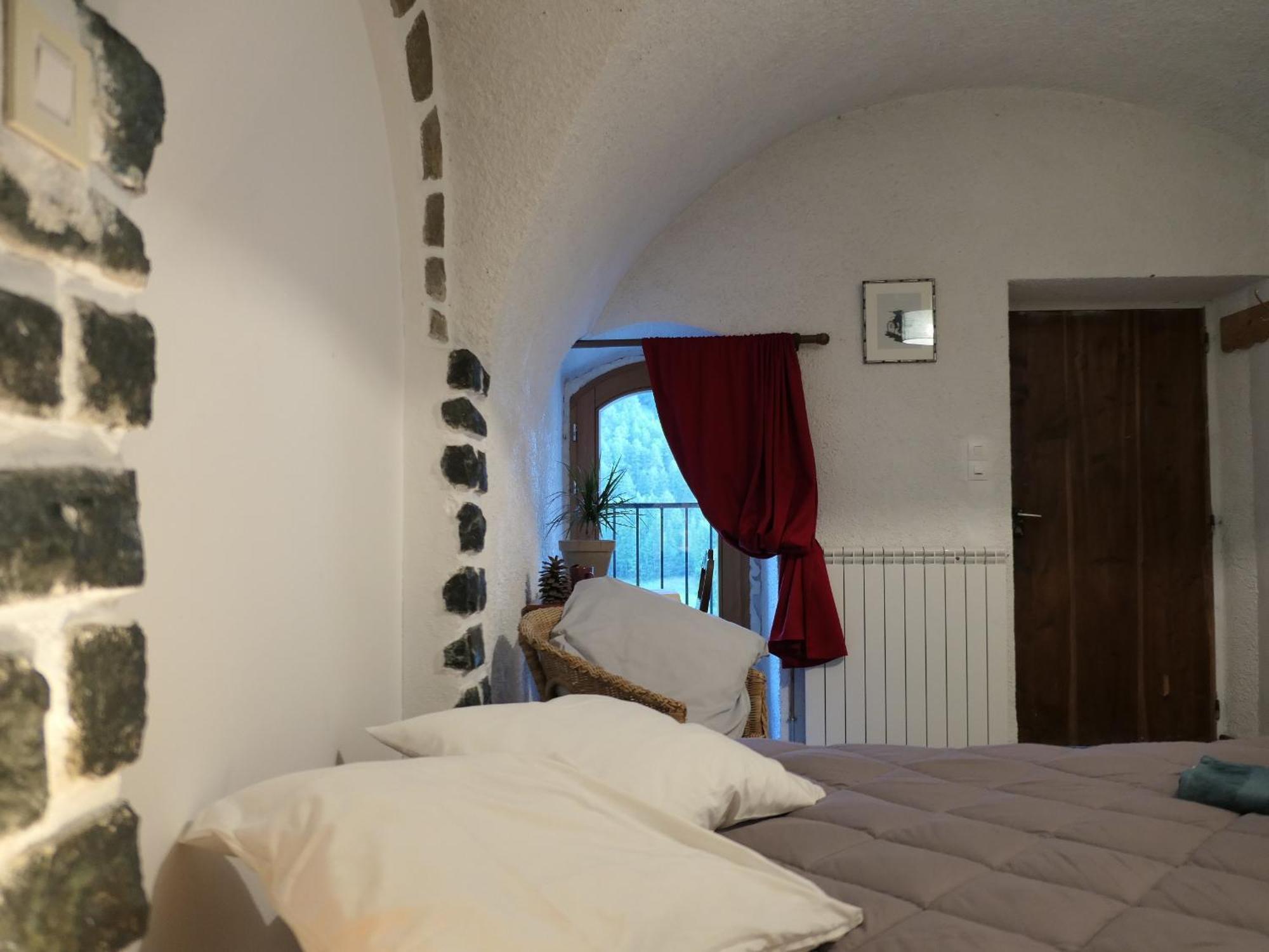 Auberge Les 1000 Cols, Anciennement Val D Azur Molines-en-Queyras Kamer foto